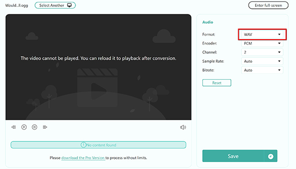 Convert Mp3 To Wav In Anymp4 Free Online Audio Converter