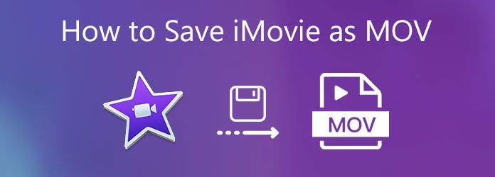 Sådan gemmes iMovie som MOV