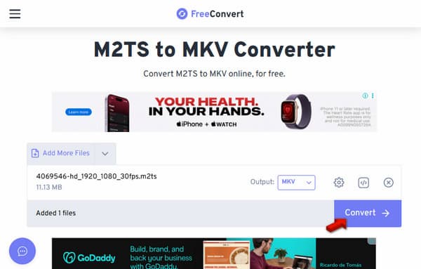 Export And Download In FreeConvert