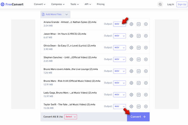 Convert M4a To Mov Online In Freeconvert