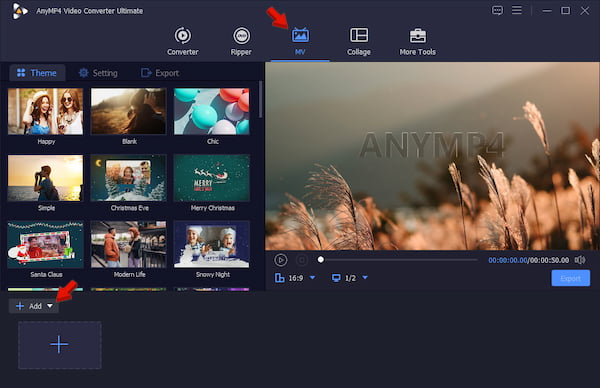 Upload Source Files In Anymp4 Video Converter Ultimate