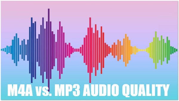 M4A vs MP3 laatu