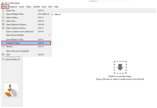 Vlc Media Player Media Convert Save