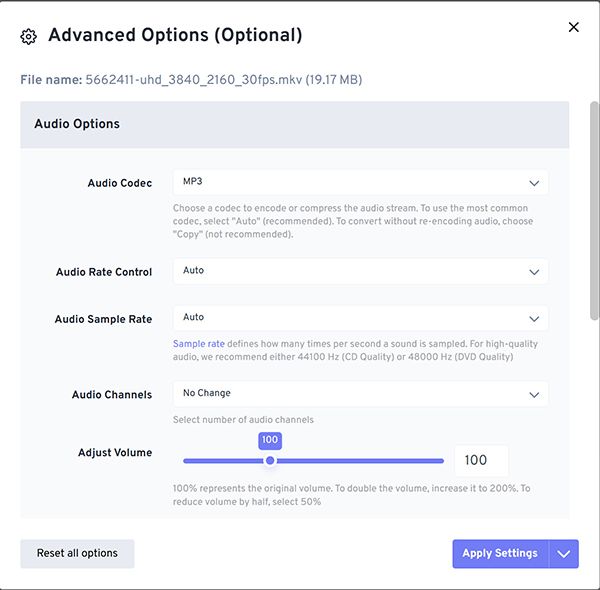 Freeconvert Output Mp3