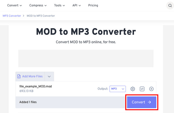Convert Mod To Mp3 Freeconvert