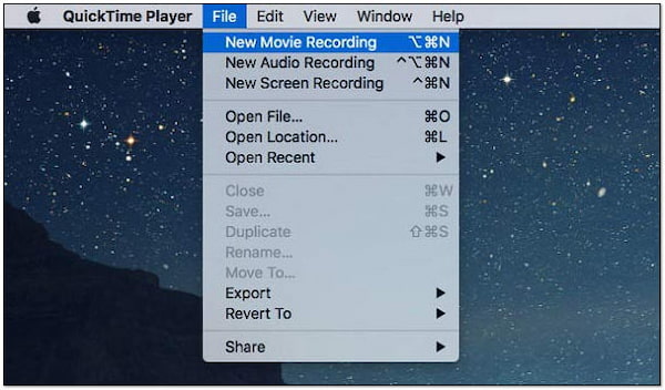 QuickTime player