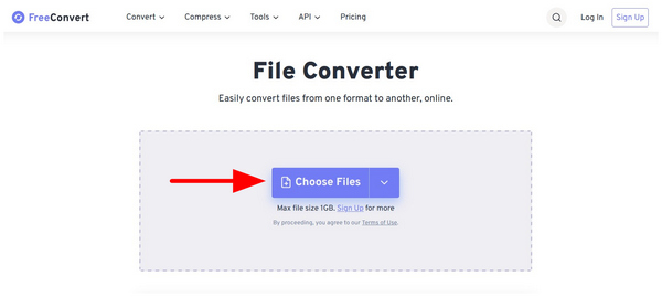 Freeconvert Choose Files Upload