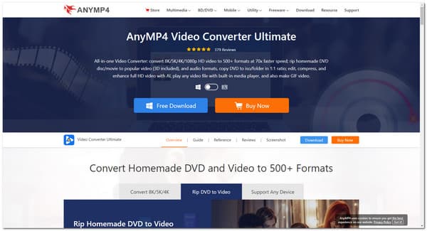 Convertitore video 3D Movavi AnyMP4