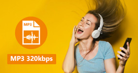 Převeďte MP3 na 320 kbps