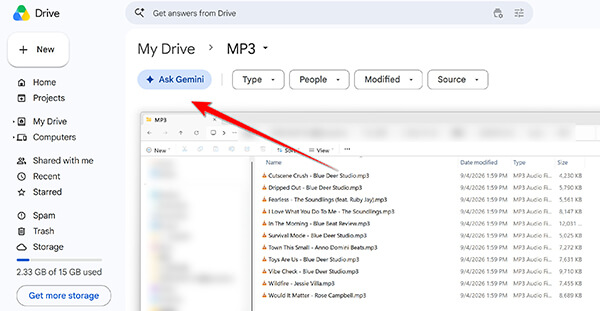 Copy Mp3 To Google Drive