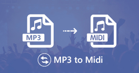 Konverter MP3 til MIDI