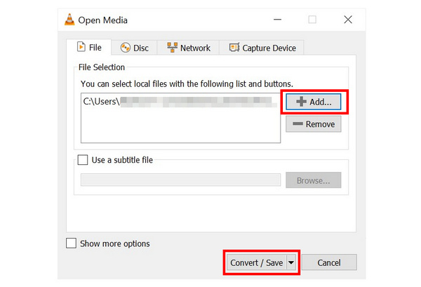 Vlc Media Player Add File