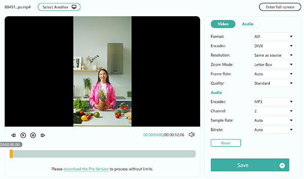 Anymp4 Free Mp4 To Avi Converter