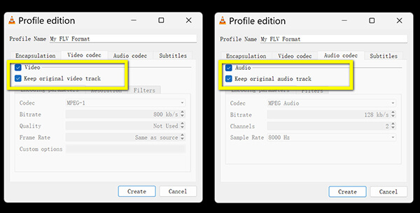 Keep Original Mp4 Video Audio Codec In Vlc