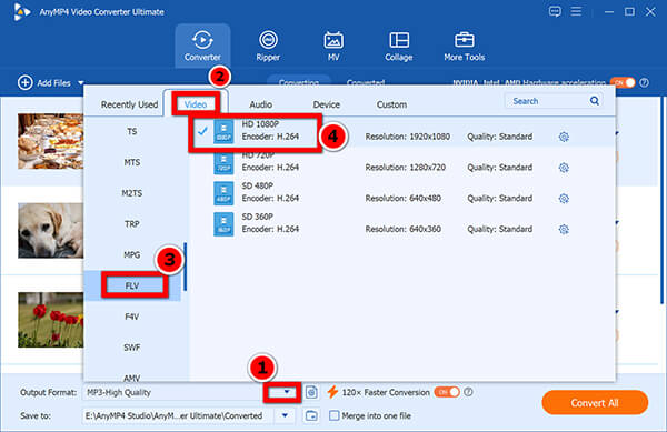 Output Mp4 For Flv