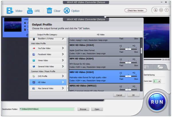 WinX HD Video Converter Deluxe