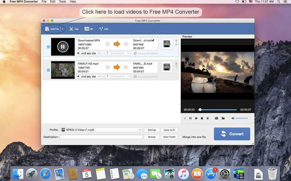 Convertitore MP4 gratuito