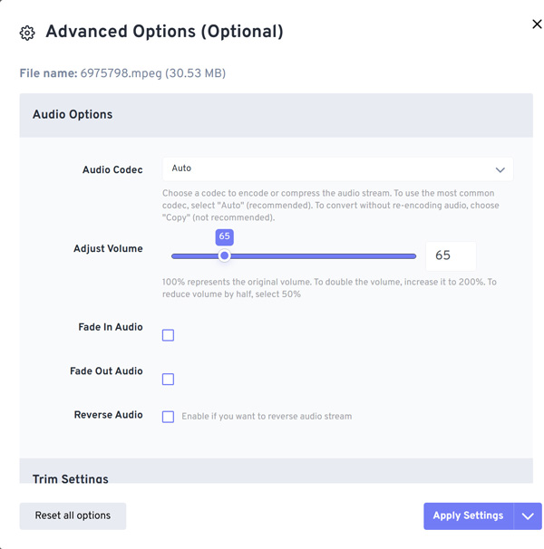 Customize Wav Output In Freeconvert