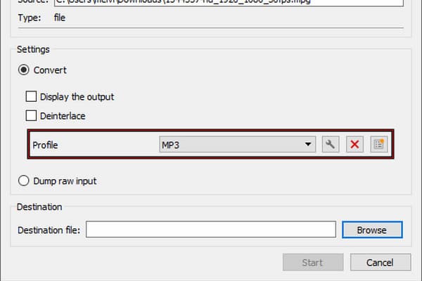 Create New Mp3 Profile And Convert In Vlc