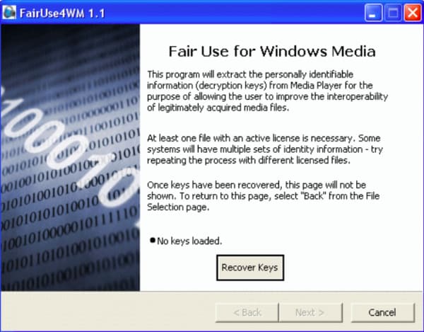fairuse4wm v2.0 fairuse4wm v2.0