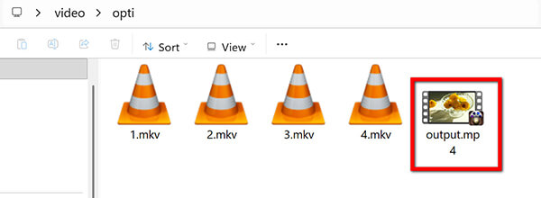 FFmpeg Find Converted MP4 File
