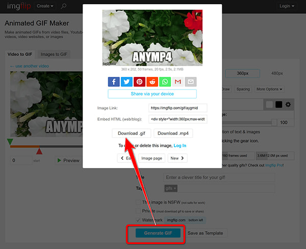 Generate Gif In Imgflip