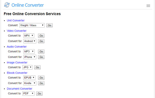 online converter