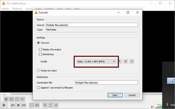 Tiedostojen uudelleenkoodaus VLC:ssä