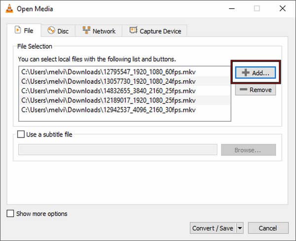 Import Vlc File In Vlc Media Player
