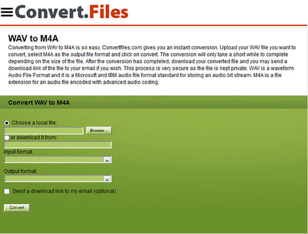 Converti file