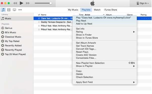 Converti wav in m4r itunes