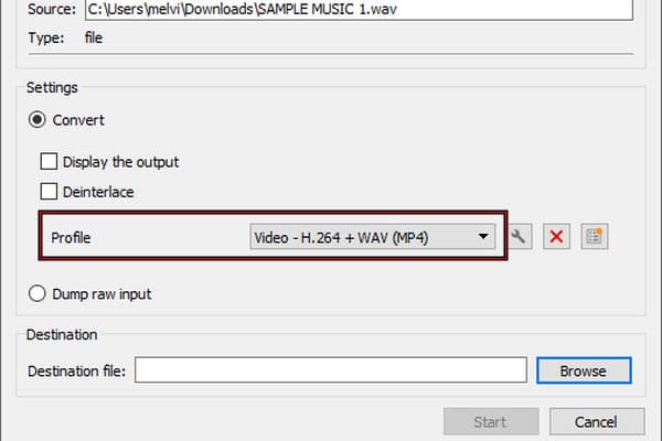 Create A Profile And Convert In Vlc Media Player