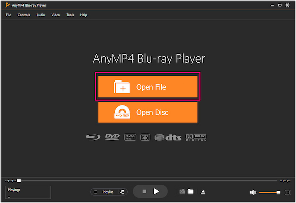 Load M2TS for Playback