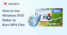 MP4 na Windows DVD Maker