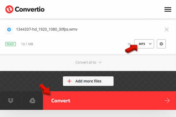 Convert Wmv File To Mp3 In Convertio