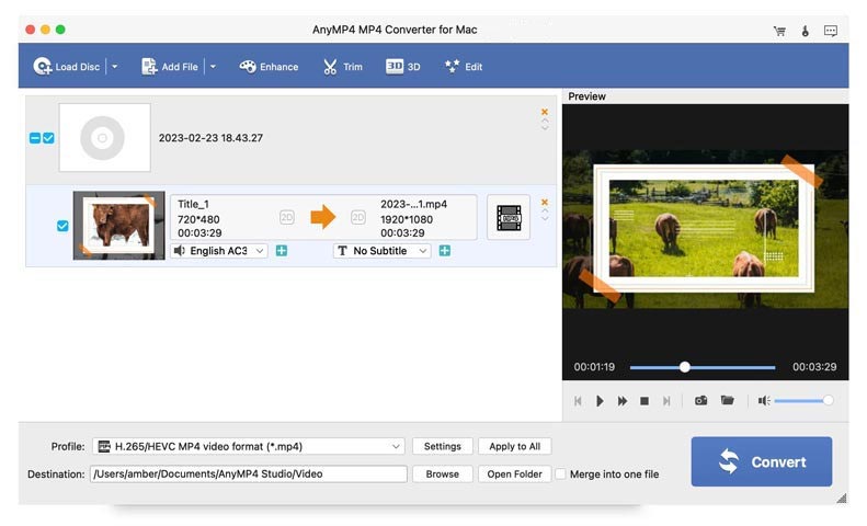 Convertir DVD en Mac