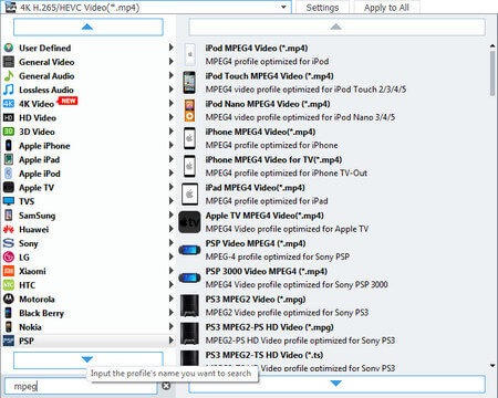 Profile MPEG