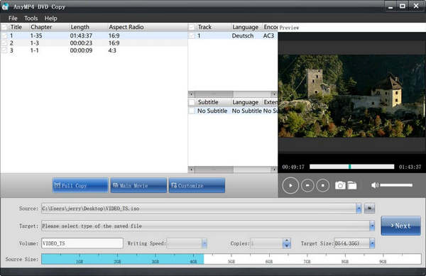 AnyMP4 DVD Copy 3.1.60