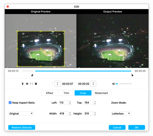 Edit DVD Effects