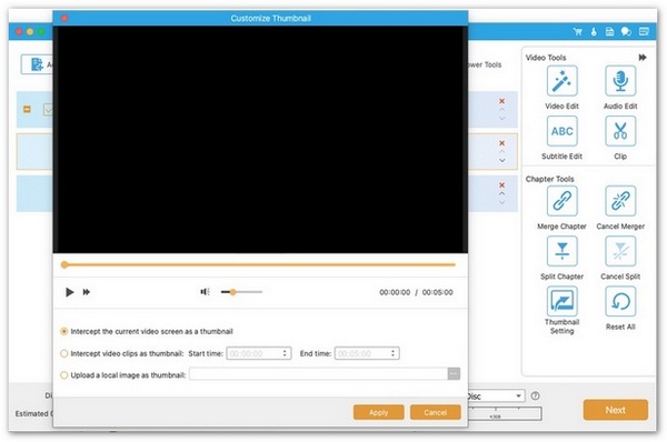 Thumbnail Settings