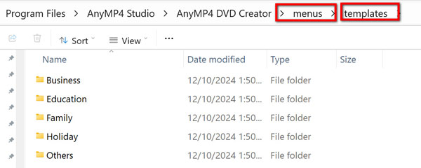 DVD Creator Menu Templates