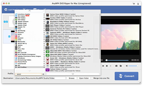 DVD Ripper per schermo Mac