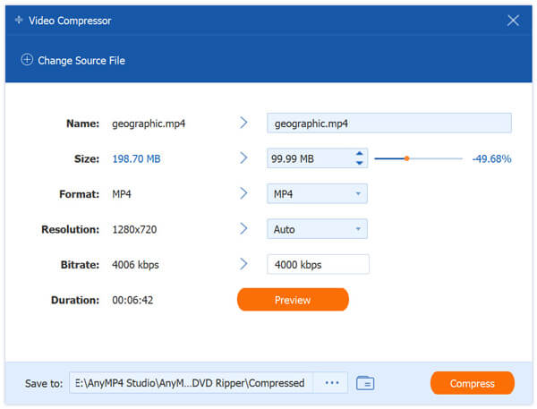 Compress Videol File Size