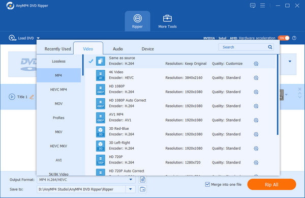 Convert DVD to Digital Format PC