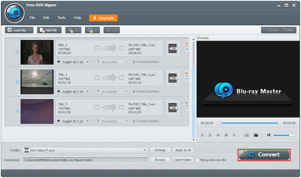 Converter DVD para o formato DivX