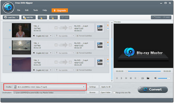 Select DivX in Profile Menu