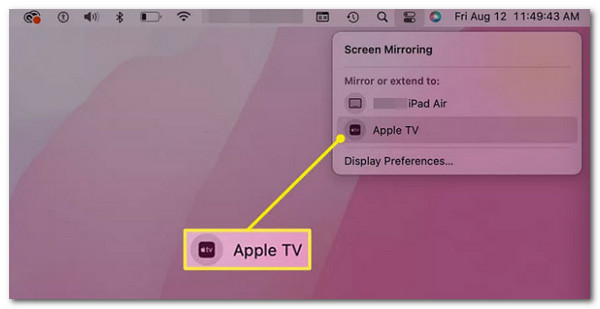 MacOS AirPlay DVD-filer