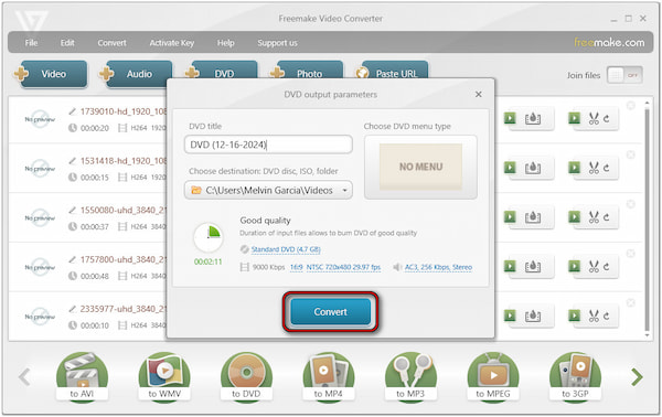 Convert Avi Files