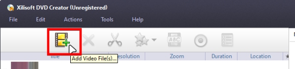 Xilisoft DVD Creator Video Dosyaları Ekler