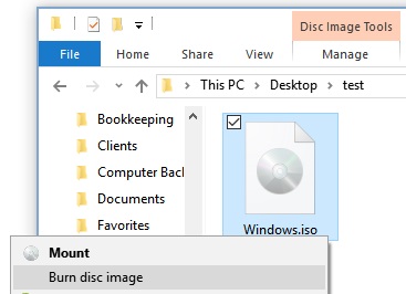 BurnDisc Image